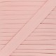Biais coton bio 20 mm - blush x 1m
