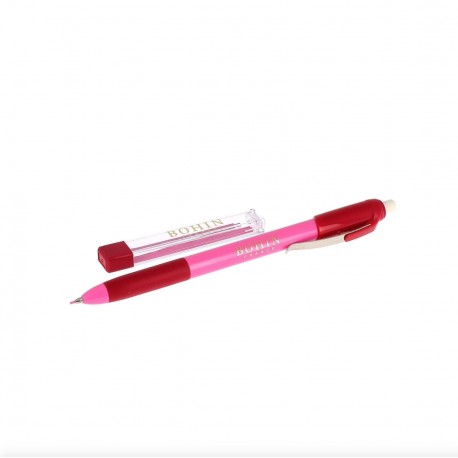 Crayon craie porte mine Extra fine 0.9 mm Bohin - rose