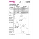 Patron sweat femme - Burda n°5979