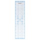 Règle patchwork - 15 x 60 cm - bleu