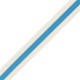 Sangle polycoton lurex 30 mm - bleu x 1m
