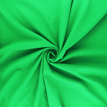 Tissu jersey milano Light - vert x 10 cm