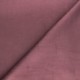 Tissu suédine élasthanne Lorena - prune x 10cm