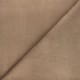 Tissu suédine élasthanne Lorena - châtaigne x 10cm