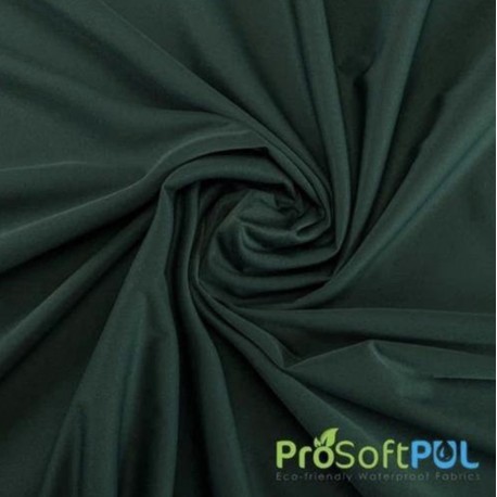 Tissu PUL Prosoft FoodSAFE® - vert profond x 10cm