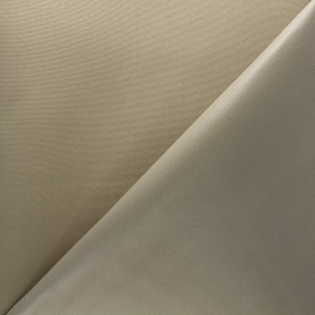Tissu toile extérieur étanche - beige x 10cm