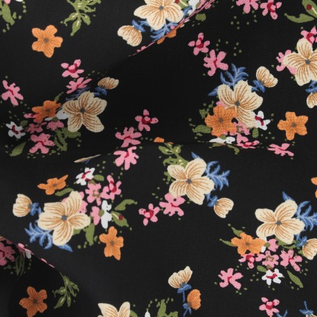 Tissu viscose Floralia x 10cm