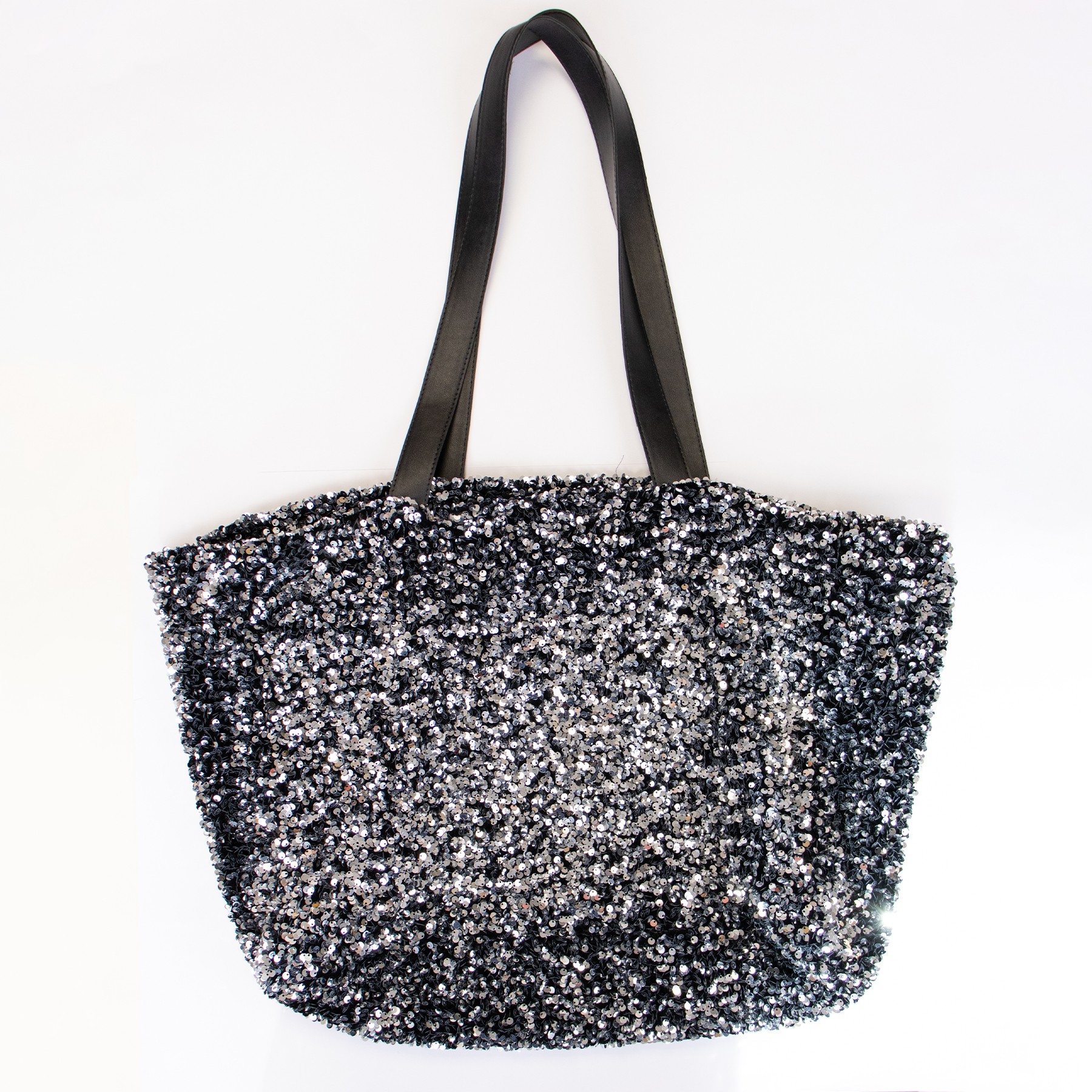 Kit couture Sac Cabas paillettes Argent