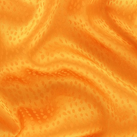 Tissu satin jacquard polyester x 10cm