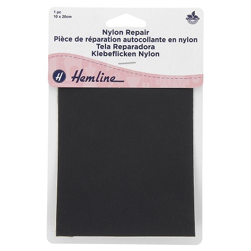 Hemline Nylon Auto Adhésif Étanche Réparation Patch Manteau Tente Kite Sac Extérieur - Bleu