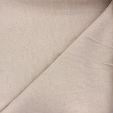 Tissu lin uni Dolce x 10 cm