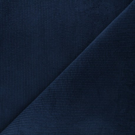 Tissu velours 500 raies élasthanne Dustin