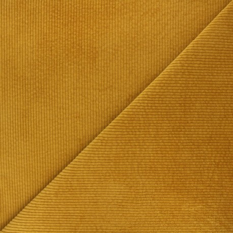Tissu velours 500 raies élasthanne Dustin