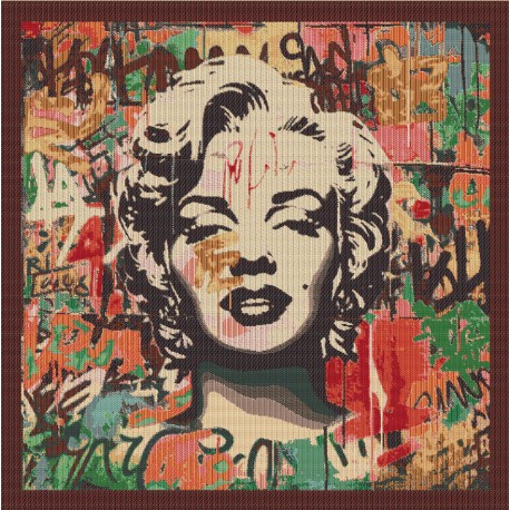 Carré jacquard Norma - multicolore