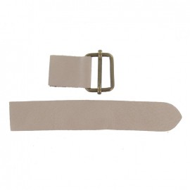 Patte cuir avec coulissant Fog