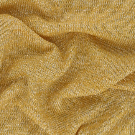 Tissu maille légère lurex Fizz x 10cm