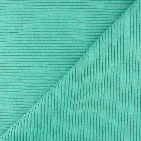 Tissu jersey tubulaire Bord Côte 3/3 Lurex x 10cm