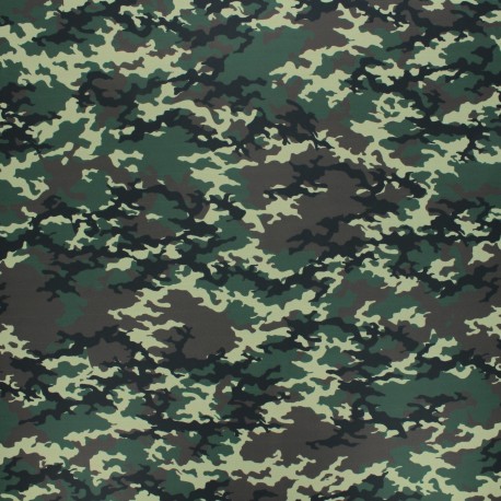 Tissu lycra maillot de bain Camouflage