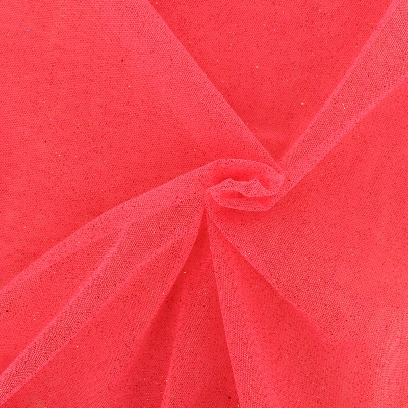FUGLUS Tissu Tulle Pailleté Et Brillant 160cm X 120cm De Large - Tulle