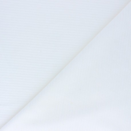 Tissu jersey velours côtelé x 10cm