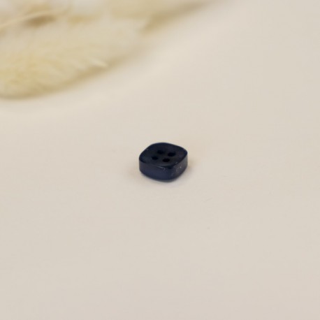 Bouton polyester Squary 9 mm