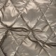 Tissu matelassé doudoune métallisé - doré