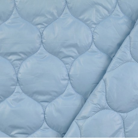 Tissu matelassé doudoune réversible Milly