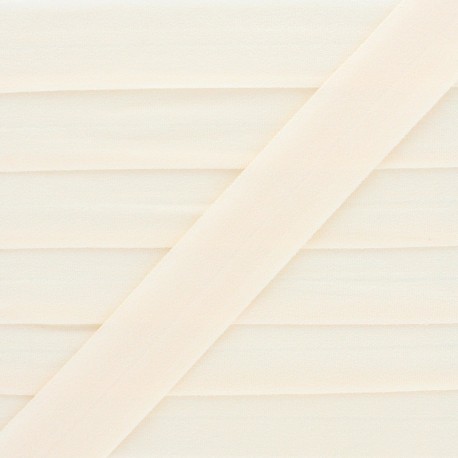 Ets | Biais Blanc Feuilles 20mm Au Mètre