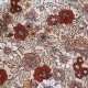 Tissu jersey Floréale - beige