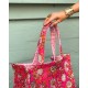 Kit couture - Sac cabas + trousse tissu indien