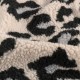Tissu fourrure sherpa Léopardo big