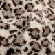 Tissu fourrure sherpa Léopardo