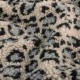 Tissu fourrure sherpa Léopardo