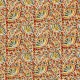 Tissu indien Mulshi - rouge
