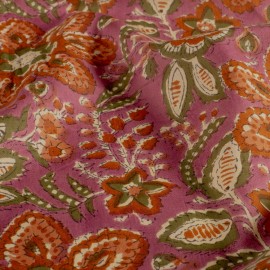 Tissu indien Kamshet - bleu marine