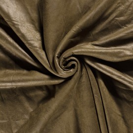 Tissu suédine doublée fourrure Soft