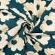 Tissu viscose Shadow Flower