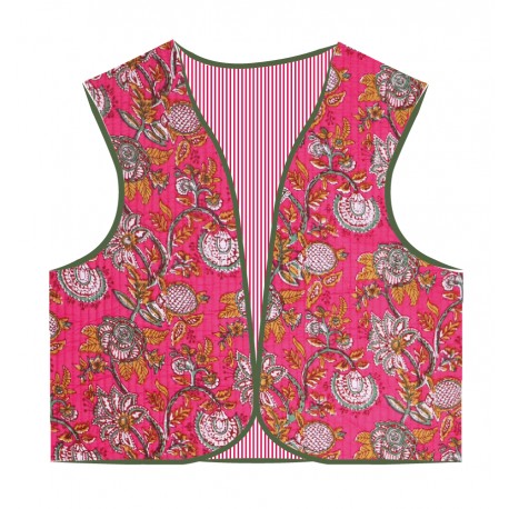 Kit couture gilet indien matelassé