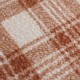 Tissu lainage bouclette Carreaux