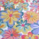 Tissu doudou Twistydaisy - écru