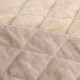 Tissu velours matelassé envers fourrure