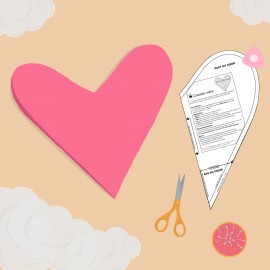 Kit Défi Coussin Coeur 2024