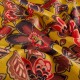 Tissu satin peau de pêche Soledad - jaune