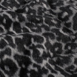 Tissu drap manteau Léopard