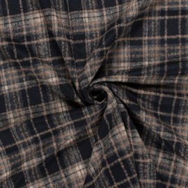Tissu drap manteau Twilmoor - bleu marine