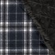 Tissu drap manteau matelassé Elden