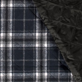 Tissu drap manteau matelassé Elden