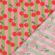 Tissu popeline de coton Poppy Fruit - cerise