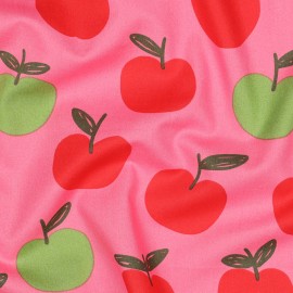 Tissu popeline de coton Poppy Fruit - pomme