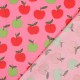Tissu popeline de coton Poppy Fruit - pomme